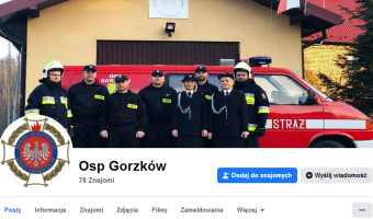 OSP Gorzków na Facebooku