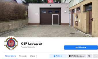 OSP Łapczyca na Facebooku
