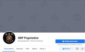 OSP Pogwizdów na Facebooku