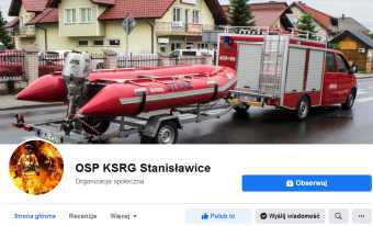 OSP Stanislawice na Facebooku
