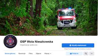 OSP Wola Nieszkowska na Facebooku