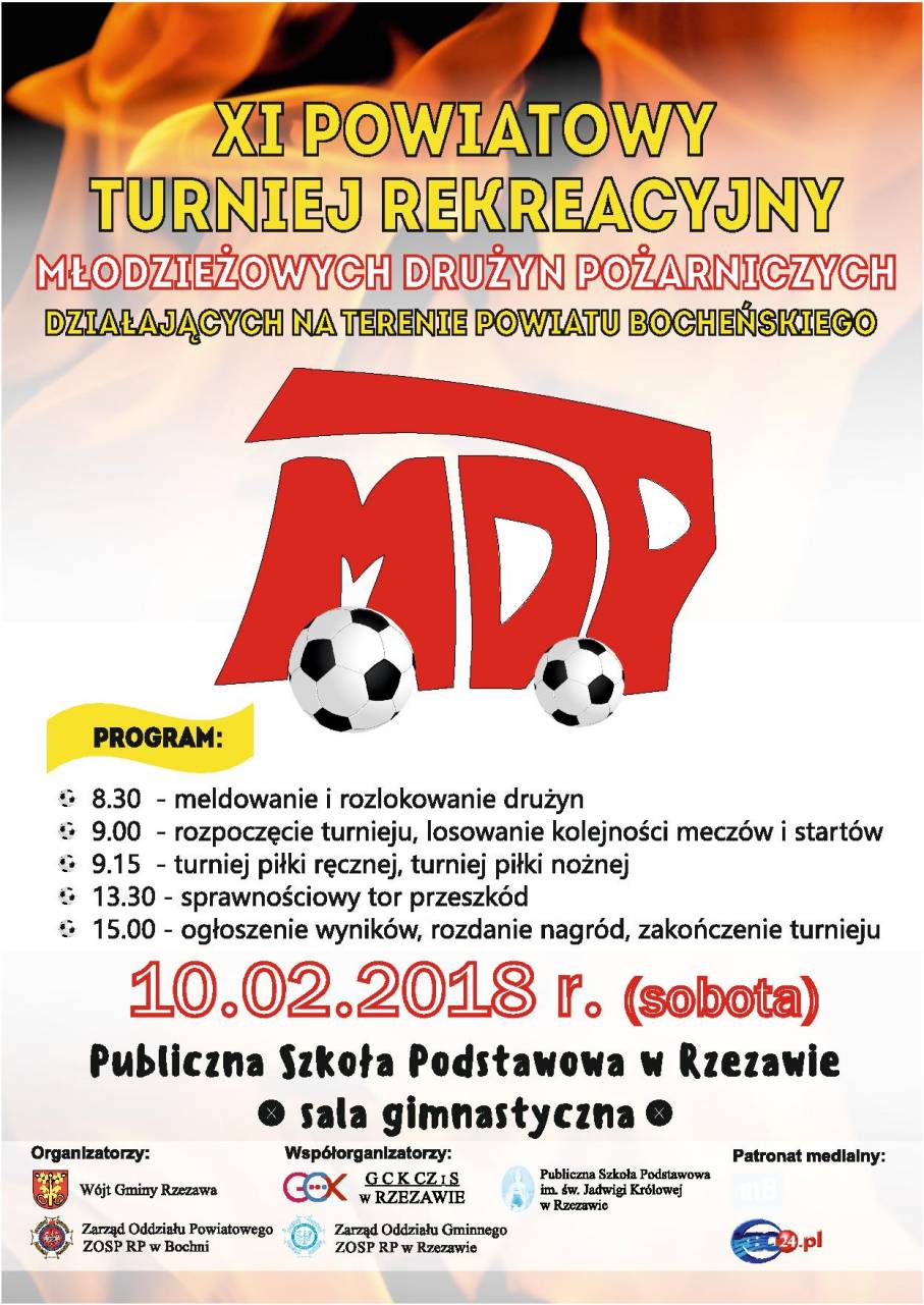 Plakat XI Turnieju MDP.