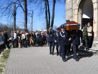 Pogrzeb Franciszka Waligóry - 18.04.2007.