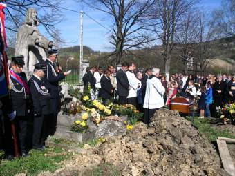 Pogrzeb Franciszka Waligóry - 18.04.2007.