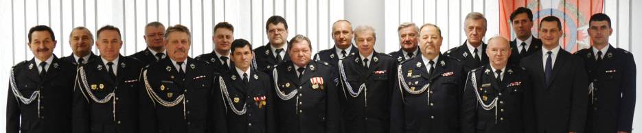 Zarząd Powiatowego Oddziału ZOSP RP w Bochni - kadencja 2016 - 2021.